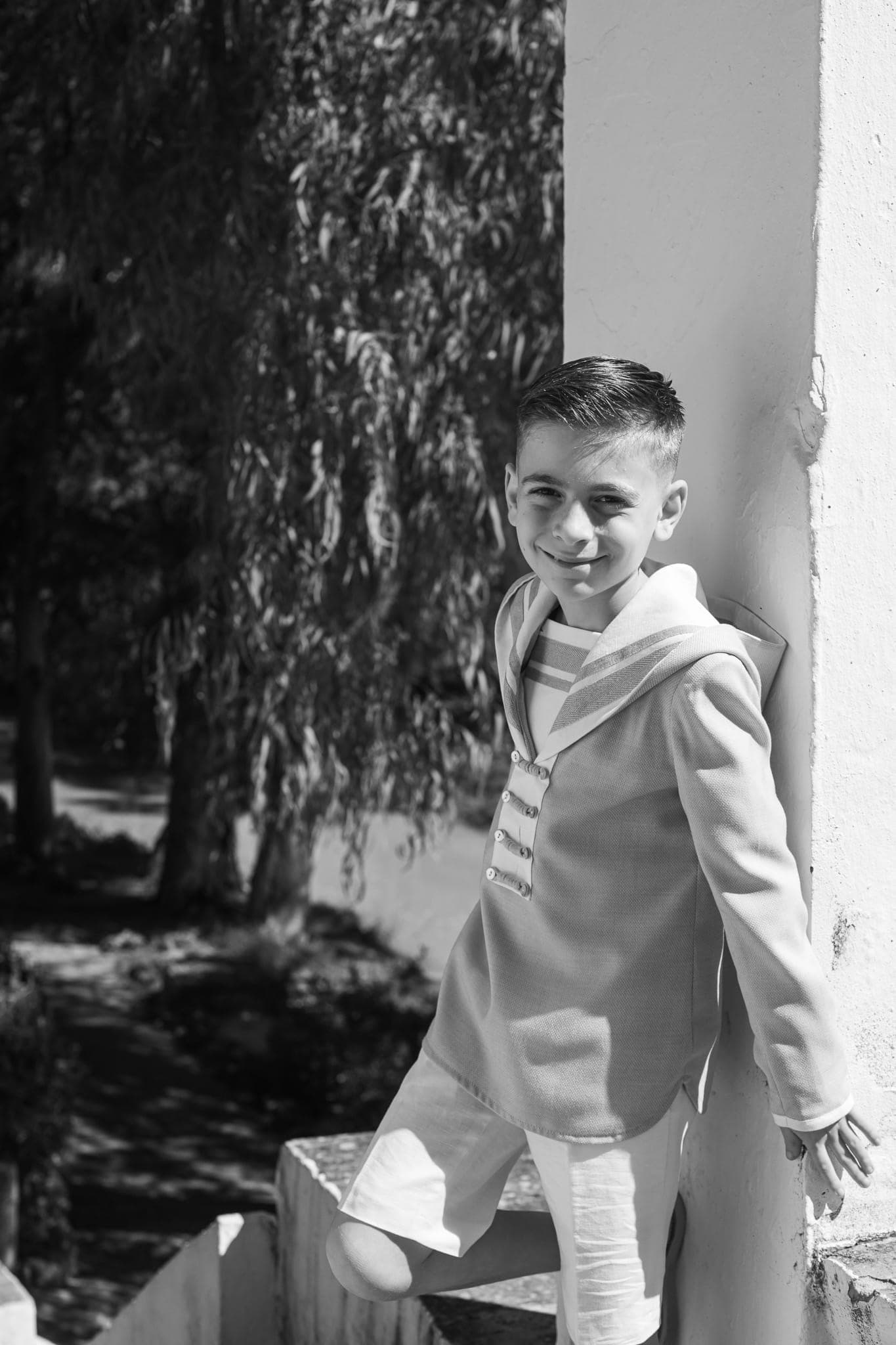 Fotografía de comunión niña vestido Sevilla — Fotografía Ruiz